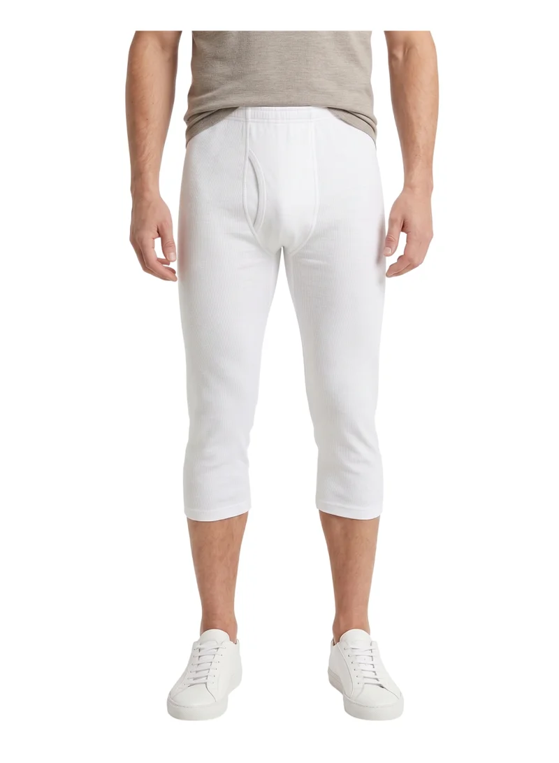 بيداني Men's 3/4 Thermal Underwear Bottoms (3-Pack) – Calf-Length Long Johns