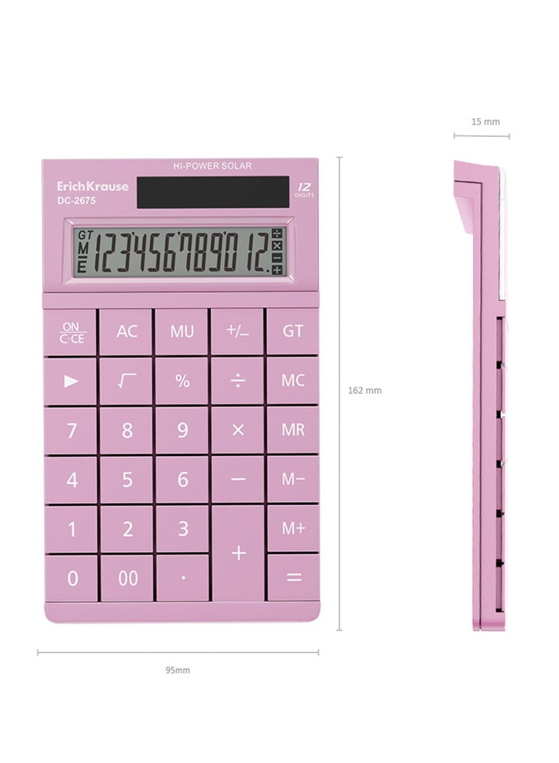 ErichKrause Manga Themed Desktop Calculator With 12 Digit Display Assorted Colours - Image 2