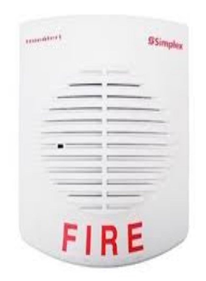 سيمبليكس غطاء TrueAlert لمكبر الصوت Simplex 4905-9989، أبيض - Image 1