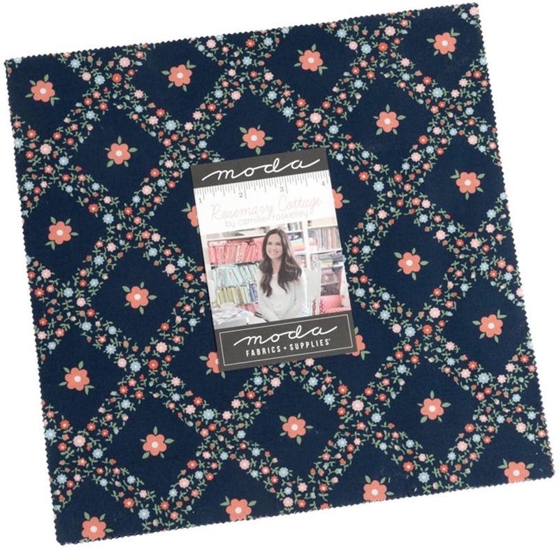 Moda Fabrics Rosemary Cottage Layer Cake®, 42-10" Precut Quilt Squares by Camille Roskelley - Image 1