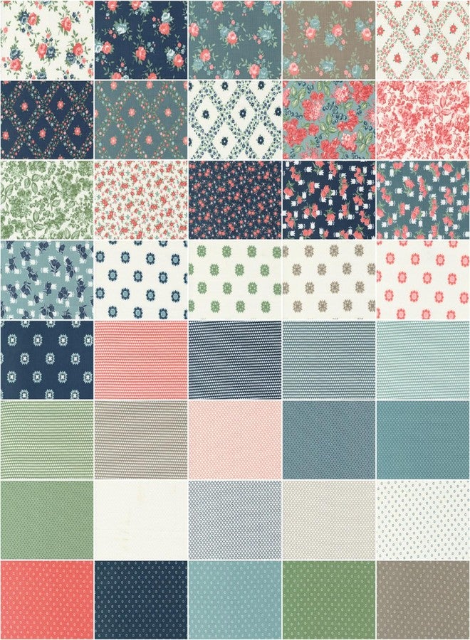Moda Fabrics Rosemary Cottage Layer Cake®, 42-10" Precut Quilt Squares by Camille Roskelley - Image 2