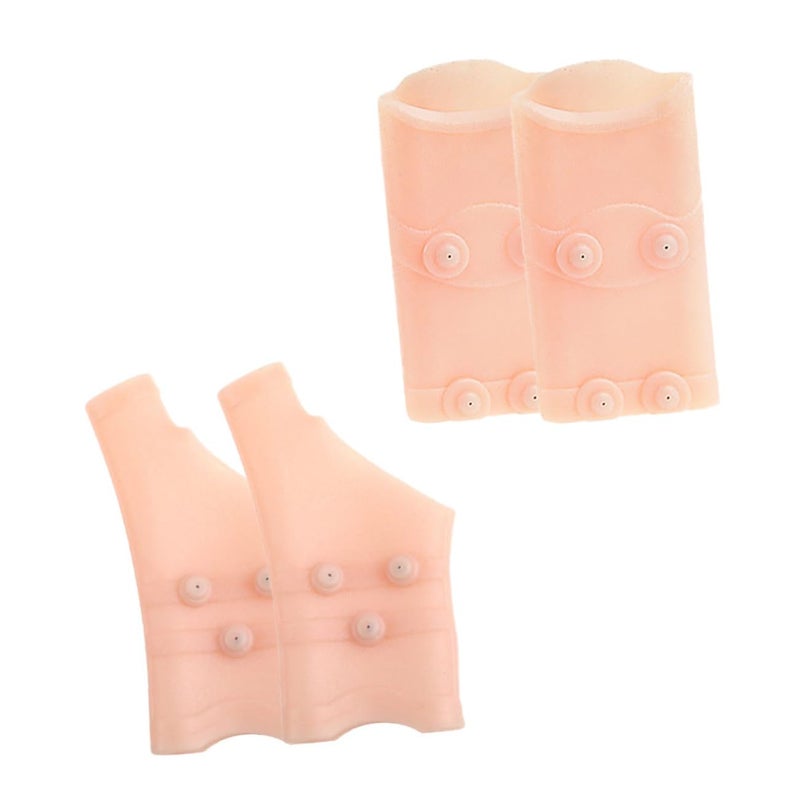 Magnetic Wrist Ankle Support Brace 2 Pairs Washable Sebs Material for Women Sports - Image 2