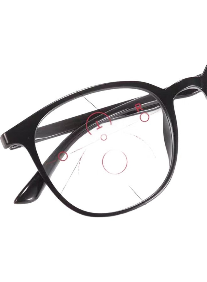 Morakot German Imported Progressive Multifocal Glasses For Women Fashion High Definition Blue Light Blocking Automatic Adjustment High-End Eyewear - Image 1