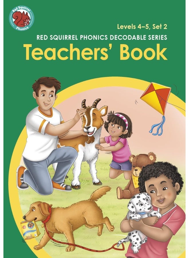 Red Squirrel Phonics Teachers' Book Level 4 Set 2