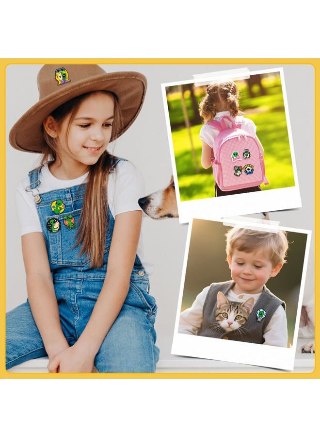 Pabucle Cute Pins Bulk,Funny Backpack Pin Lapel Badge Pins Set for Jackets,Hats, Polyvinyl Chloride, no gemstone - Image 3
