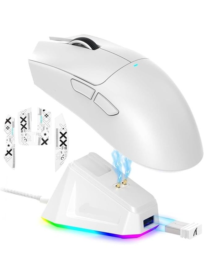 Attack Shark Lightweight Wireless Gaming Mouse For Attack Shark With RGB Charging Dock And Grip Tape Tri-Mode-2.4G USB-C Wired BT 22K DPI PAW3311 Optical Sensor HUYU Switch - Image 1