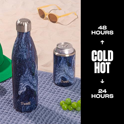 S'well Stainless Steel Water Bottle, 25oz, Azurite Marble, Triple Layered Vacuum Insulated Containers Keeps Drinks Cold for 48 Hours and Hot for 24, BPA Free, Perfect for On the Go - Image 3