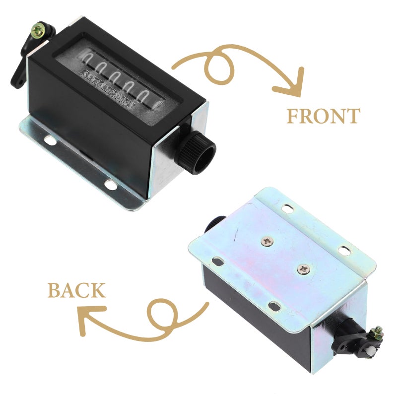 Mechanical Counter, High Precision Manual Tally Tool for Industrial Applications - Image 4