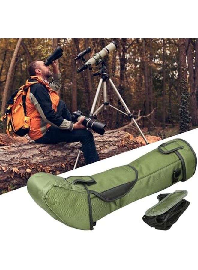 حقيبة تخزين تلسكوب 100 ملم، حقيبة حمل واقية مضادة للصدمات من النايلون بحزام قابل للتعديل - Image 4