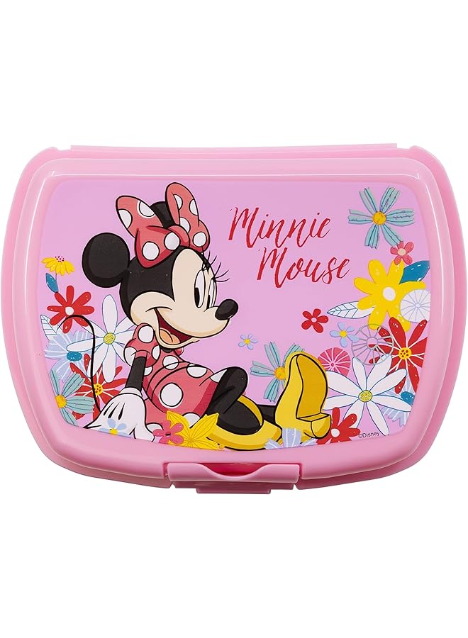 erorex 74438 Sandwichera Urban Minnie Mouse Spring Look Lunch Box Plastic  - Image 2