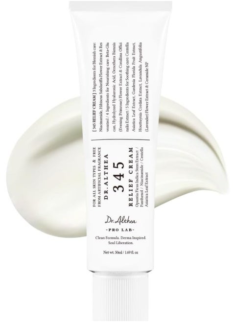 Dr Althea 345 Relief Cream For All Skin Types 50ml