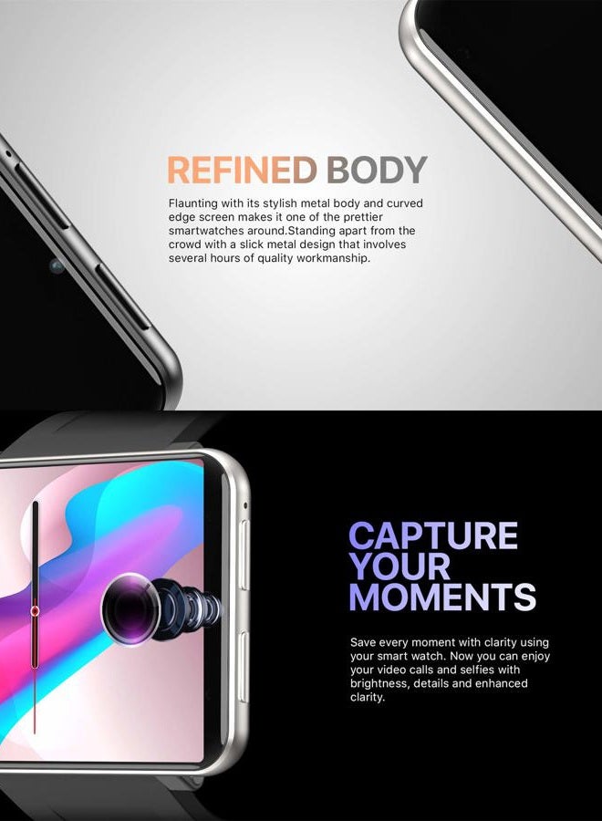 Rainbuvvy 4G Smart Watch 2.86 Inch Screen Android 7.1 3GB+32GB 5MP Camera 2700mAh Battery Smartwatch for Men - Image 3