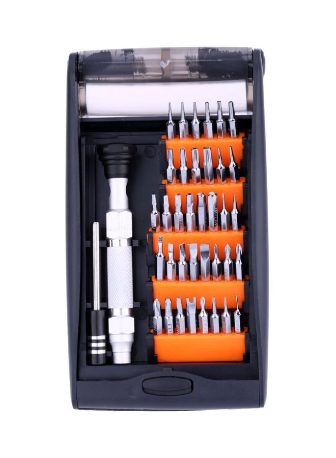 NIBEMINENT 38-In-1 Precise Screwdriver Set Clear/Black 18centimeter  - Image 1