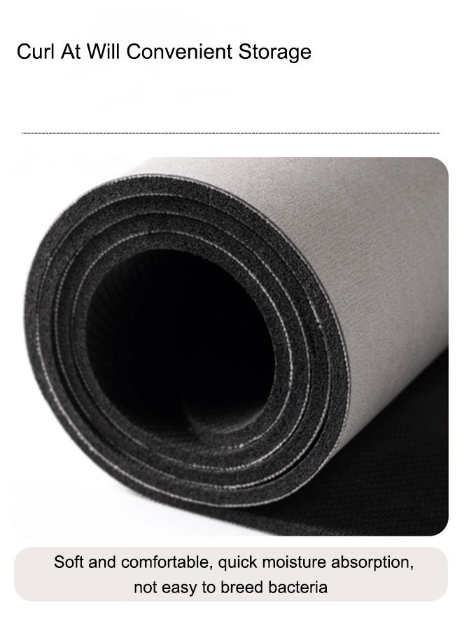 Drain Pad Coffee Mat Table Mat Quick-Drying Coffee Bar Mat  Hide Stain Absorbent Coffee Cup Mat Coffee Machine Drying Mat Non-Slip Rubber Bottom Coffee Mug Mat Coffee Bar Mat  Kitchen Mat For Coffee Corner, Kitchen Counter, Sink  - Image 4
