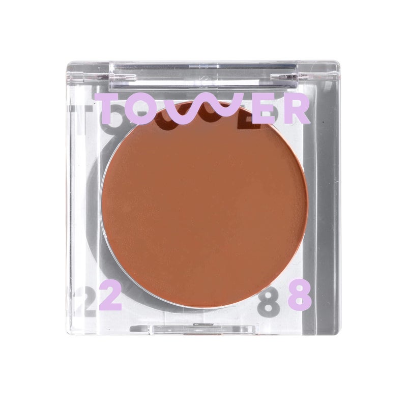 Tower 28 Sculptino Soft-Matte Cream Contour and Bronzer - Clean, Cruelty-Free Face Makeup â€“ Sensitive Skin Safe - Shade: Getty, Light Medium with Neutral Undertones, 0.16 FL Oz / 4.5 mL - Image 1