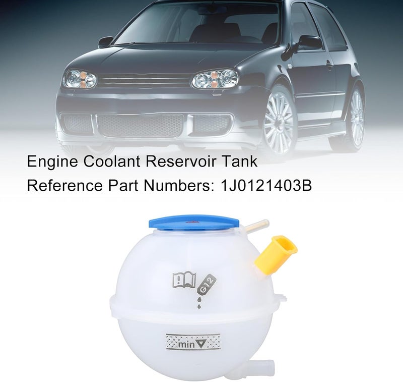 Engine Coolant Reservoir Tank, ABS Material with Precise Fit, Replacement for MK4 1997-2006 for Reliable Engine Cooling - Image 4
