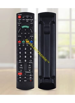 Panasonic TV Remote EE9816 RM-D920+ N2QAYB000752 TX-L55ET5 TH-P50X10A TH-P50G10A TH-P50S10A TH-P54S10A TX-P42XT50 TX-P50XT50 TX-LR32ET5 N2QAYB 000487 TX-L4 2E3E Universal Remote Control - All Models