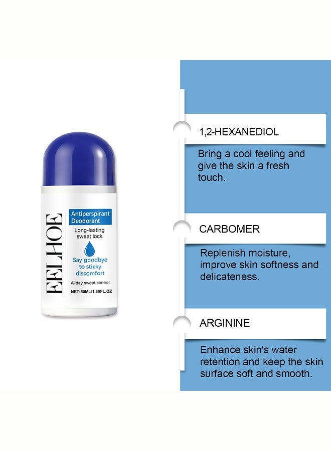 إيلهو خرز العناية بالإبط - مرطب، منعش، لطيف وصديق للبشرة، غير دهني. راحة يومية لبشرتك. 50 مل - Image 4