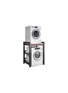 Al khayam Laundry Space with Stackable Washer and Dryer Stand - 400KG Portable Rack for Over Washer Storage - Adjustable Front Load Kit