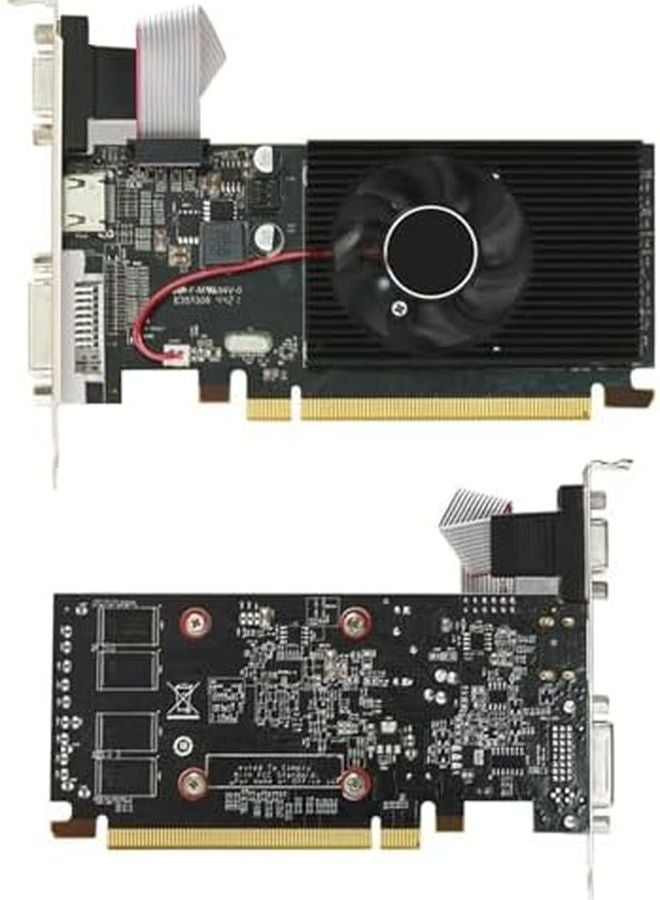 2GB DDR3 64 Bit PCIE 16X Graphics Card With Cooling Fan For Office Home PC - Image 5
