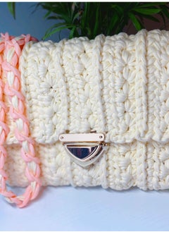 Elegant Braided Crossbody Off White And Peach Handbag - pzsku/Z6047B69A90F834D89F56Z/45/_/1694780517/7f002b27-719f-4caf-a362-8d6008eb69a6