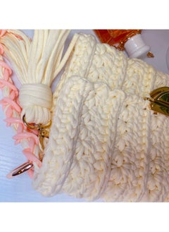 Elegant Braided Crossbody Off White And Peach Handbag - pzsku/Z6047B69A90F834D89F56Z/45/_/1694780518/71bebf3e-b2c3-443f-8568-6ea0547c98cc