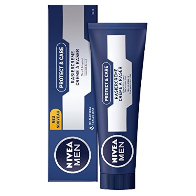 NIVEA SHAVING CREAM PROTECT&CARE 100ML