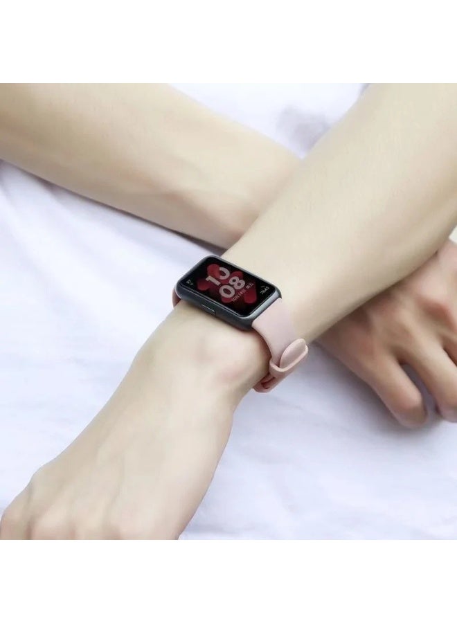 Silicone Watchband For Huawei Band 8 9   10 Strap  Soft Breathable  SmartWatch  WristbandBracelet Wriststrap Sport Replacement - Image 4