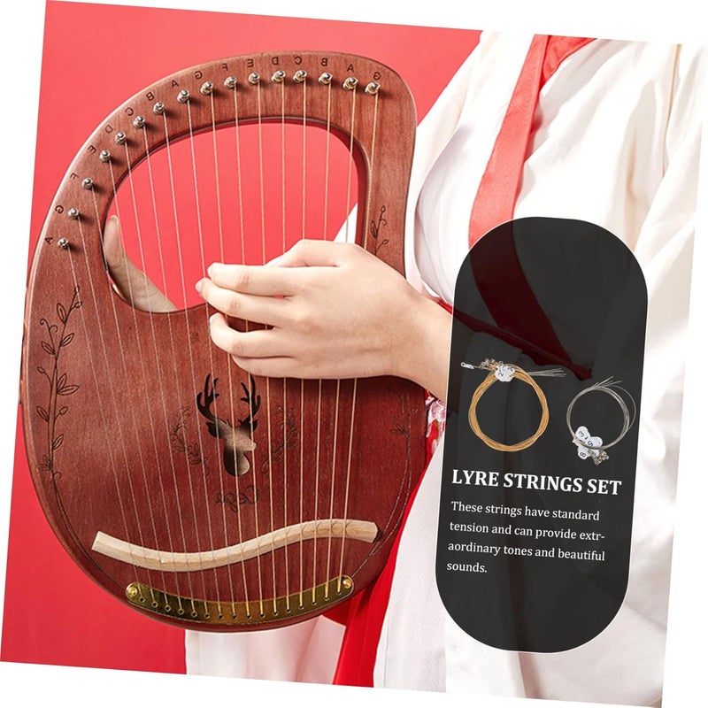 Practical Lyre Strings Replacement Full Lyre Accessories Music Supplies for Strings - Image 5