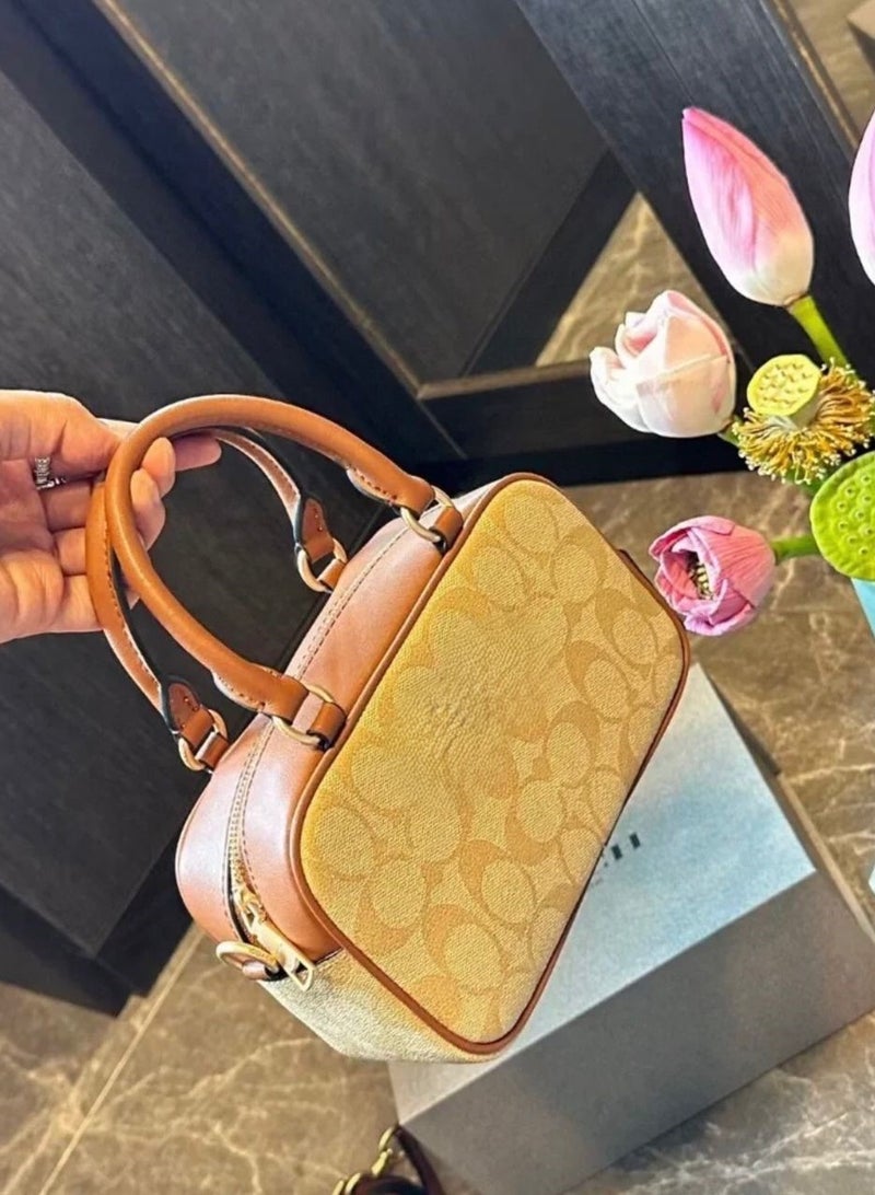 Vintage Cute Mini Boston Bag 