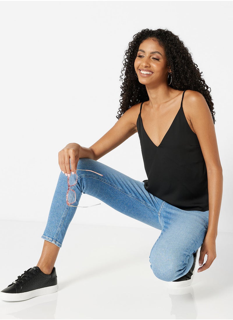 CALVIN KLEIN - Crepe Cami Top - Image 1