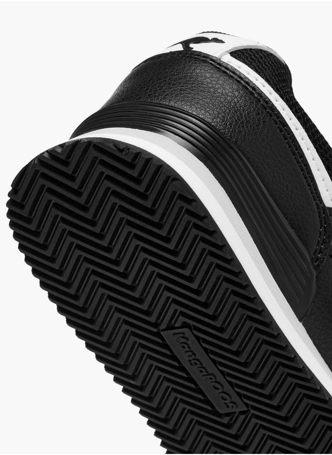kangaROOS Girls' Panelled Sports Shoes with Hook and Loop Closure  - Image 5