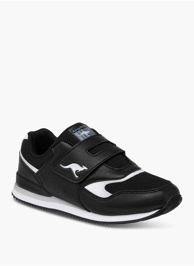 kangaROOS Girls' Panelled Sports Shoes with Hook and Loop Closure  - Image 2