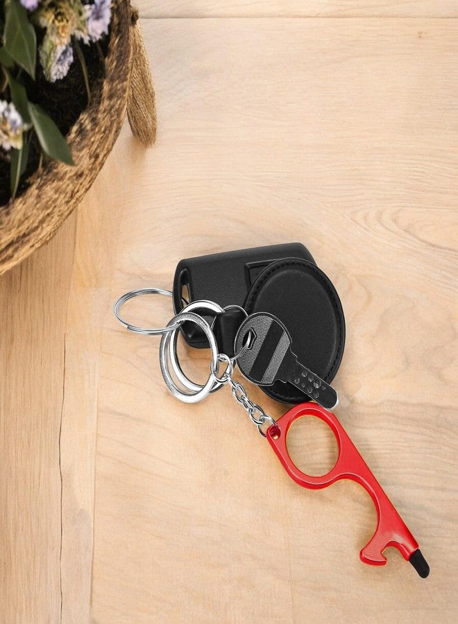 BuleVina 12Pcs Door Opener Tool with Stylus - Hands-Free Door Opener with Keychain, Button Pusher Tool, Reusable Heavy-Duty Keychain Tool - Image 5