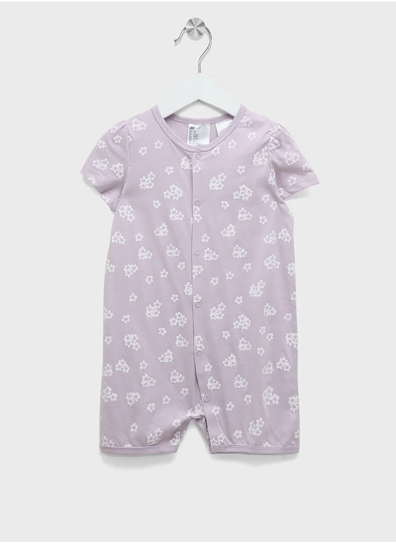 اتش اند ام Patterned All-In-One Pyjamas