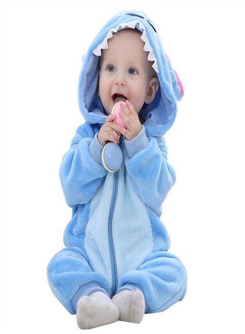 Baby Three-Dimensional Modeling Hooded Bodysuit