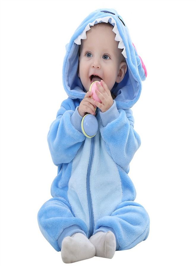 Baby Three-Dimensional Modeling Hooded Bodysuit