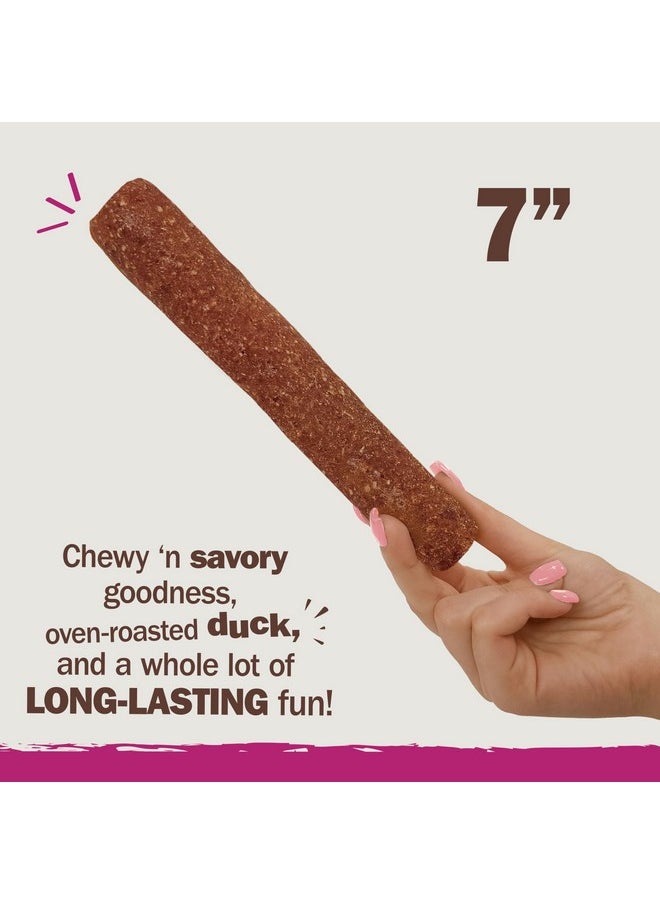 Cadet Cadet Chewalicious Chewy 'N Savory Rolls with Real Duck, Rawhide-Free Healthy Dog Chews, Limited-Ingredient Dog Treats & Long-Lasting Chew Treats for Dogs, Duck Flavor, 2 Pack  - Image 3