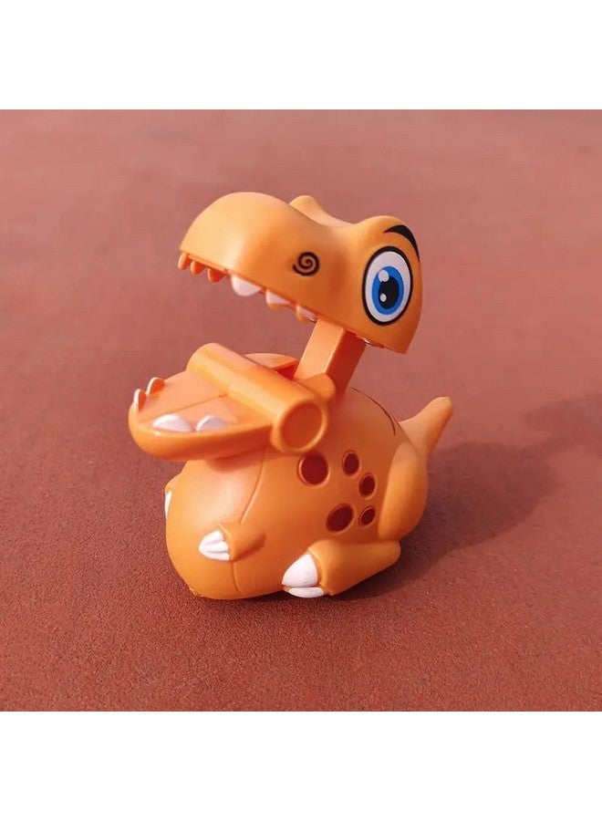Bluebell Orange Press and Go Vehicles Toy for 1, 2, 3 Year Old Boy & Girl | Baby and Toddlers Bath Toys | Press & Go Crawling Toys for Kids -Multicolor (Pack of 4) (Dinosaur Toy). - Image 5