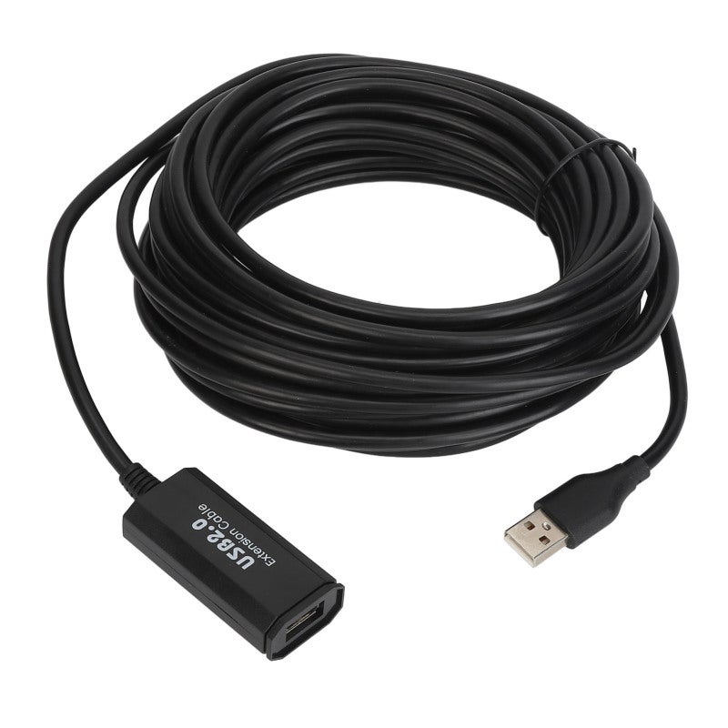 USB Extension Cable 33FT Male to Female - High Speed 480Mbps Transfer USB Active Extender Cord for Mouse Keyboard Printer Scanner - Image 1
