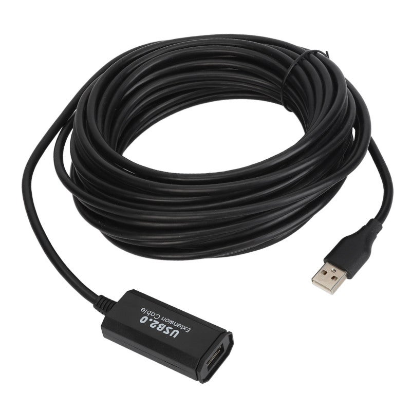 USB Extension Cable 33FT Male to Female - High Speed 480Mbps Transfer USB Active Extender Cord for Mouse Keyboard Printer Scanner - Image 2