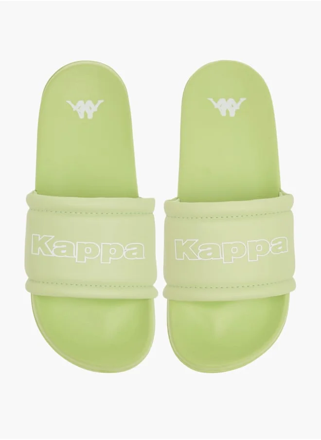 كابا Womens Logo Print Slides