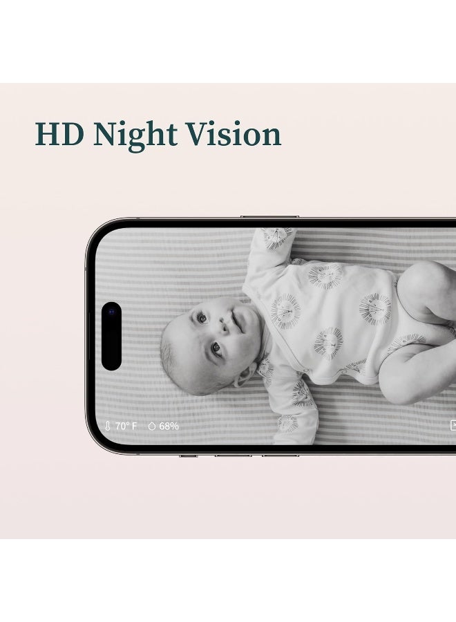 Owlet® Dream Duo Smart Baby Monitor: FDA-Cleared Dream Sock® plus Owlet Cam - Image 5