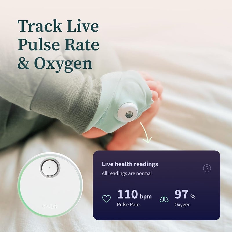 Owlet® Dream Duo Smart Baby Monitor: FDA-Cleared Dream Sock® plus Owlet Cam - Image 2