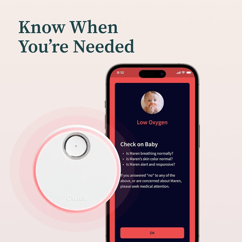 Owlet® Dream Duo Smart Baby Monitor: FDA-Cleared Dream Sock® plus Owlet Cam - Image 3