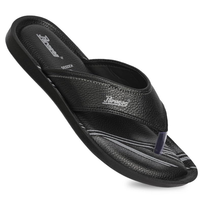 PARAGON PUK2223G Slippers For Men | Comfortable, Breathable & Durable Sandals With Soft Cushioned Footbed | Easy Wear Slip On | Ideal For Outdoor Use - Image 5