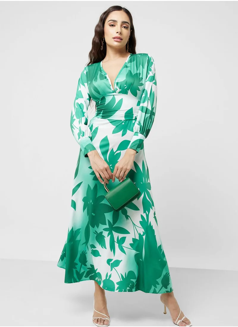 ELLA Floral Printed Dress