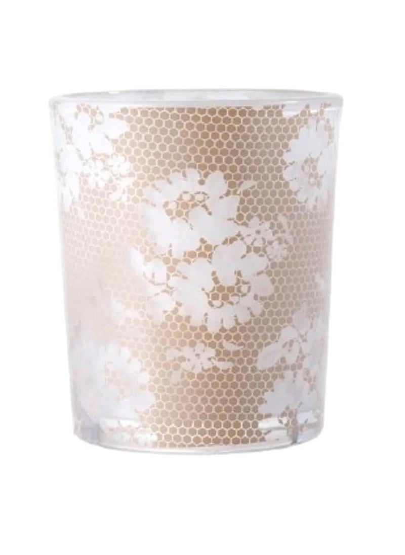 Generic - David Tutera Casual Elegance Honeycomb Lace Votive Holders - Image 1