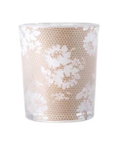 David Tutera Casual Elegance Honeycomb Lace Votive Holders