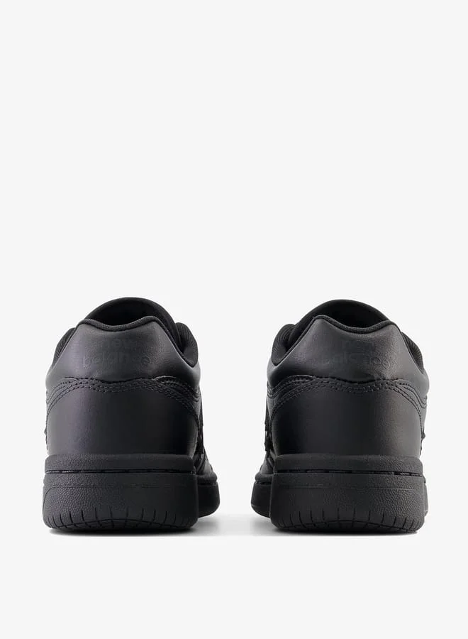 نيو بالانس Boys' Logo Detail Sports Shoes with Lace-Up Closure